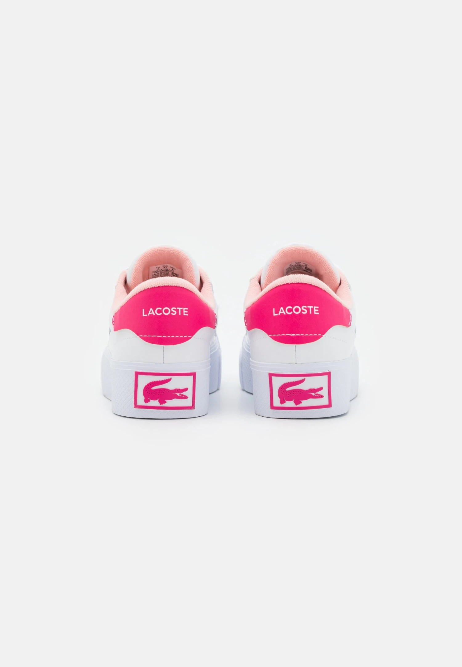 Lacoste Ziane Platform - Baskets Basses - White/Pink – Image 4