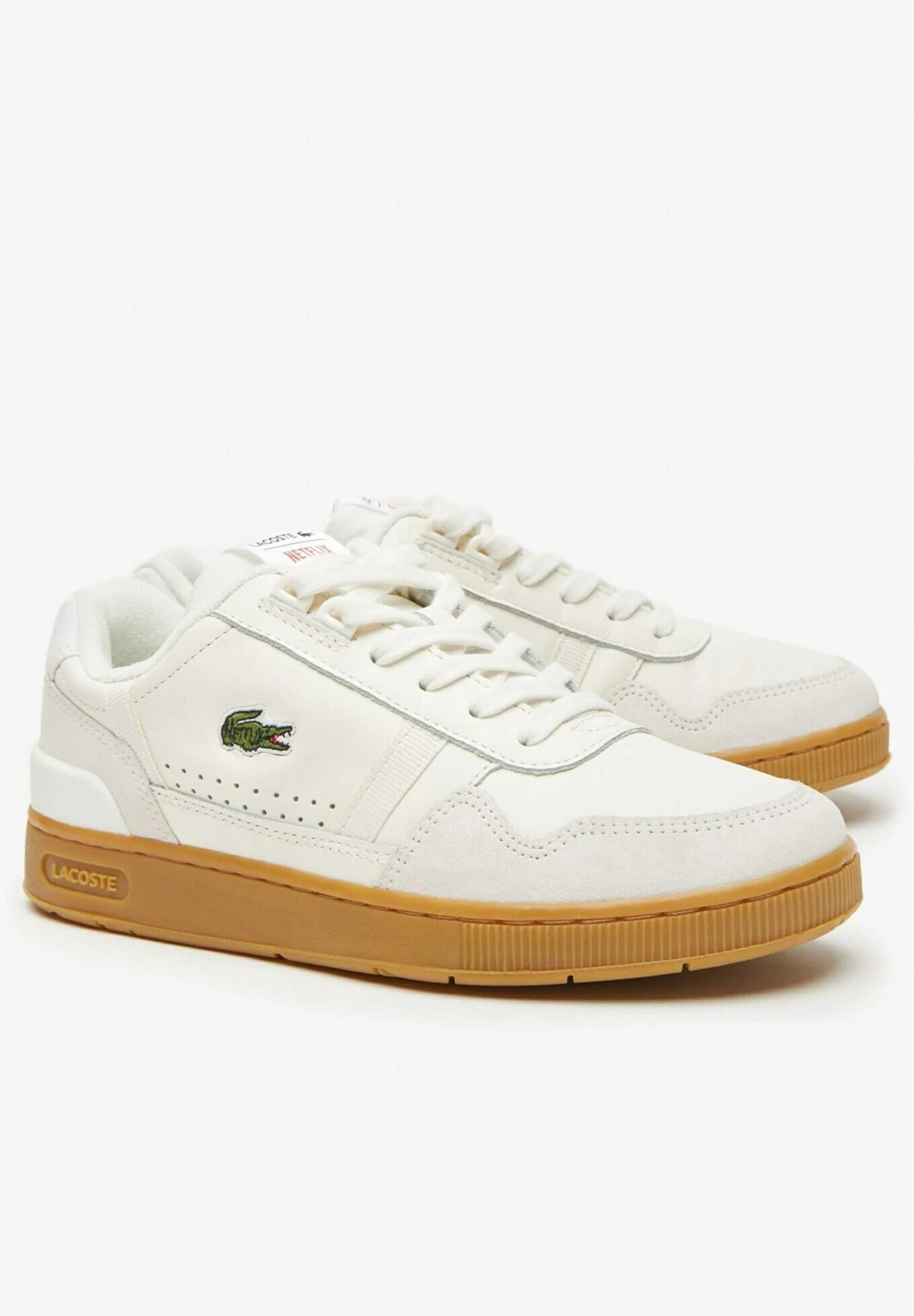 Lacoste X Netflix - Sneakers Court - Baskets Basses - Beige Marron – Image 2