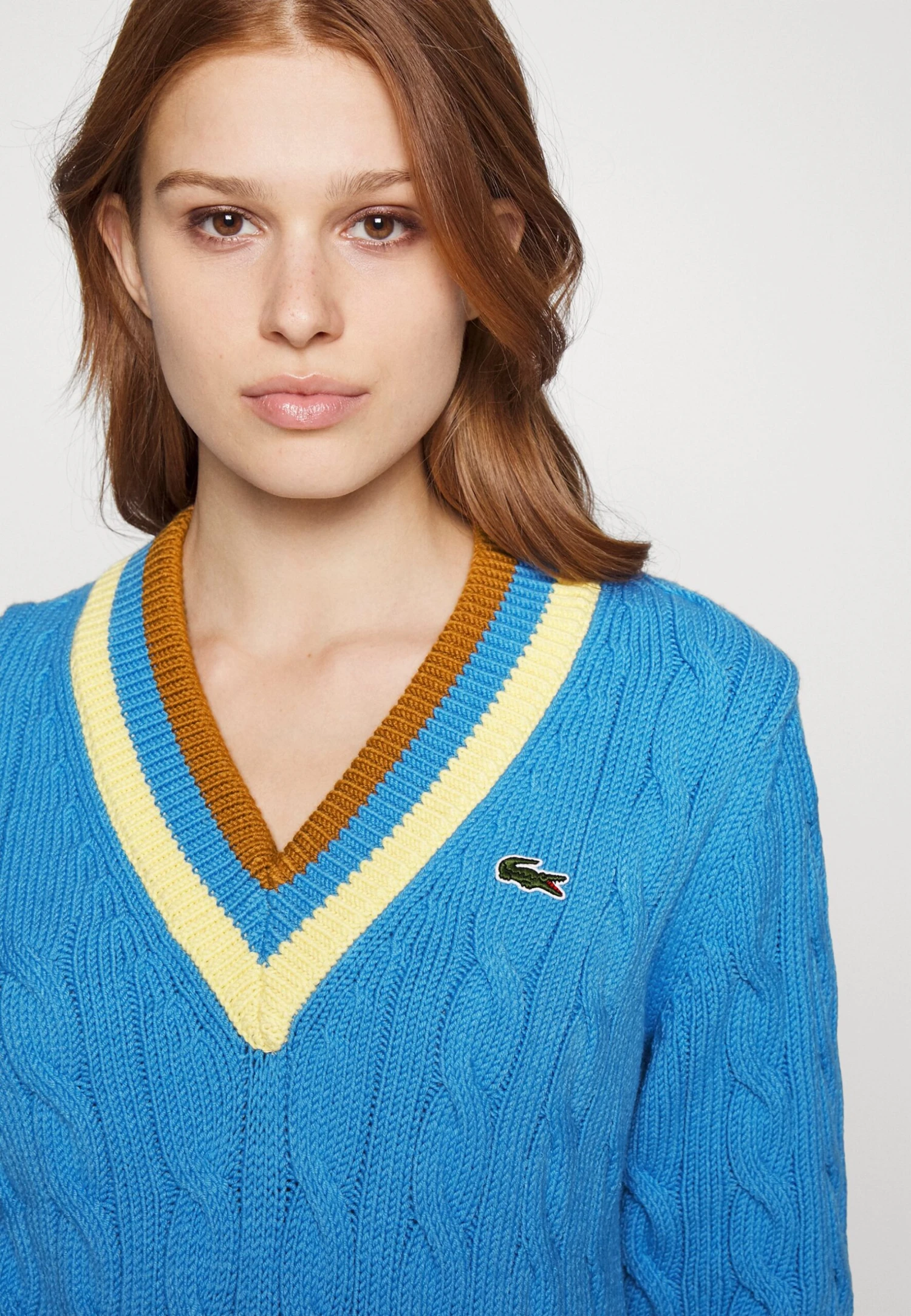 Lacoste Pullover - Argentine/Jaune Liqueur – Image 4