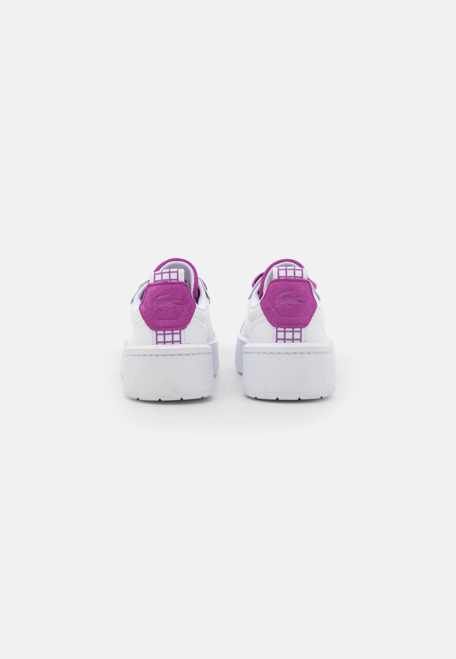 Lacoste Carnaby Plat - Baskets Basses - White/Purple – Image 4