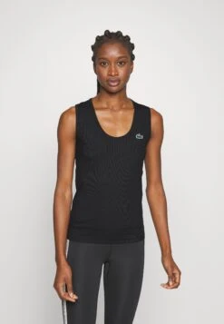Lacoste Sport Tennis Tank - Débardeur - Black