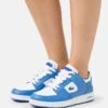 Lacoste Court Cage - Baskets Basses - White/Blue