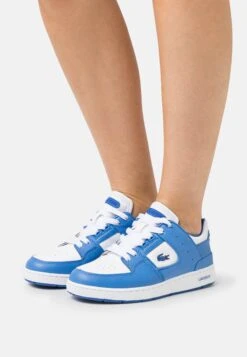 Lacoste Court Cage - Baskets Basses - White/Blue