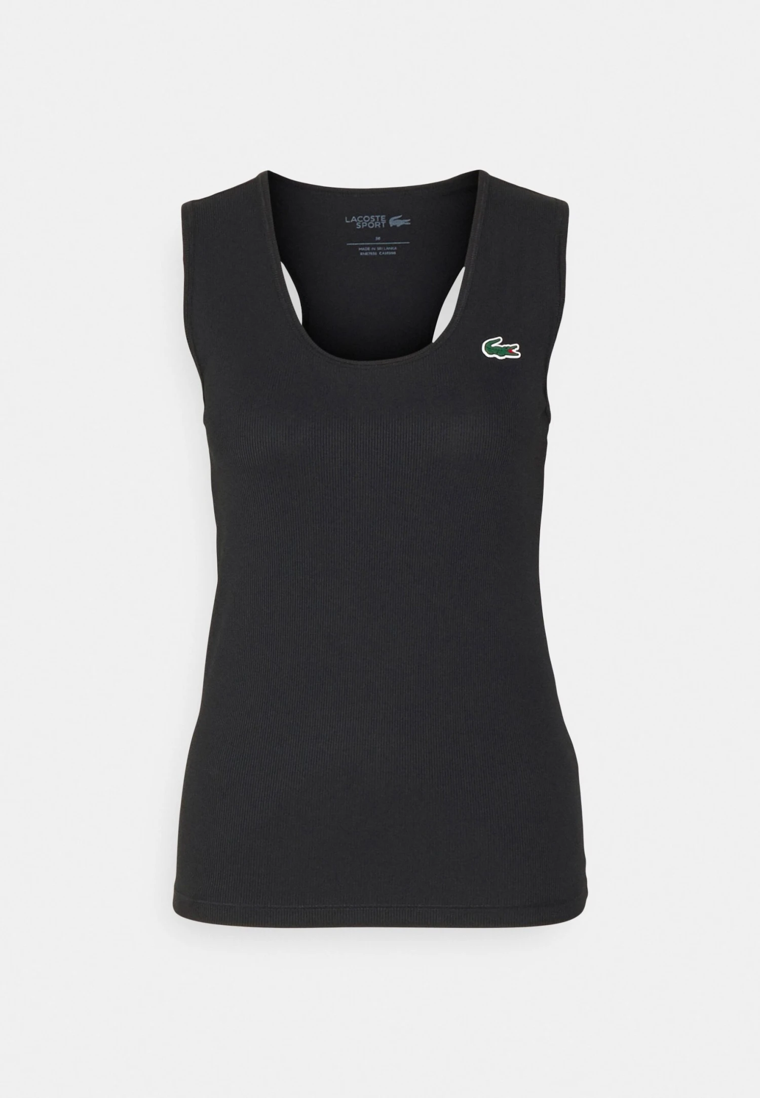 Lacoste Sport Tennis Tank - Débardeur - Black – Image 4