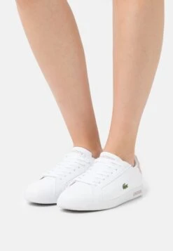 Lacoste Graduate - Baskets Basses - White/Light Pink