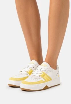 Lacoste Baskets Basses - White/Yellow