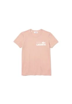 Lacoste T-Shirt Imprimé - Rose Pale