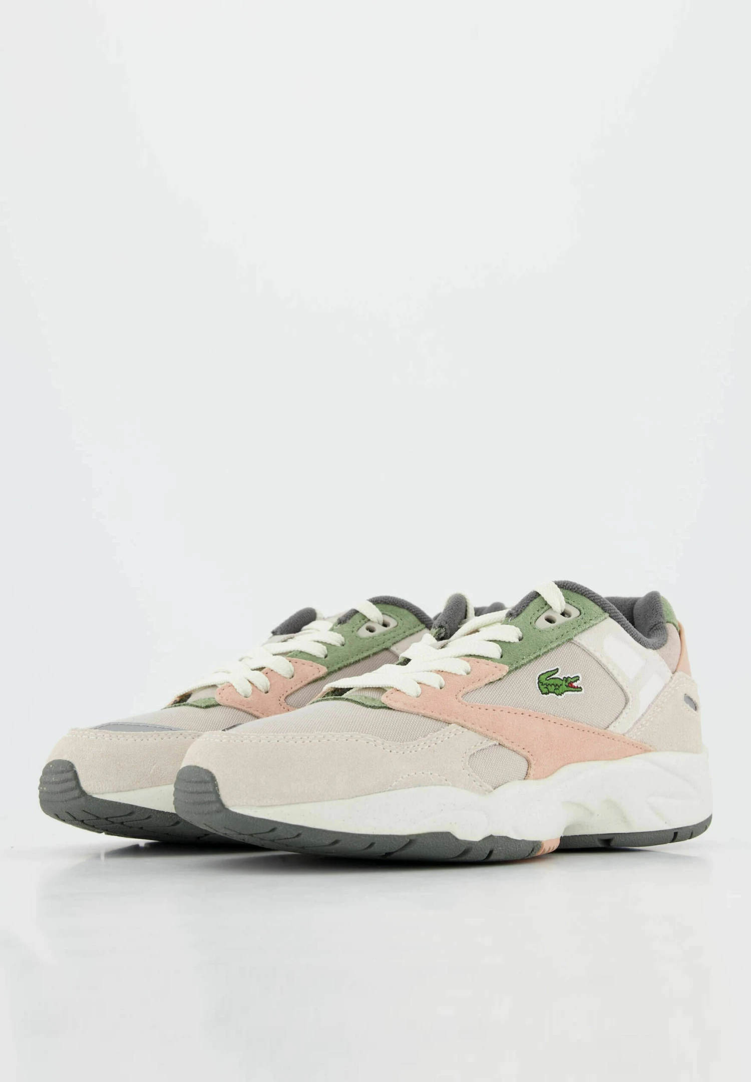 Lacoste Baskets Basses - Weiss Pink – Image 2