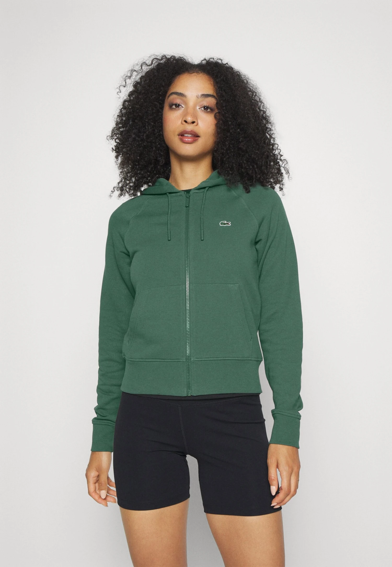 Lacoste Sport Sweat Zippé - Vert Fonce