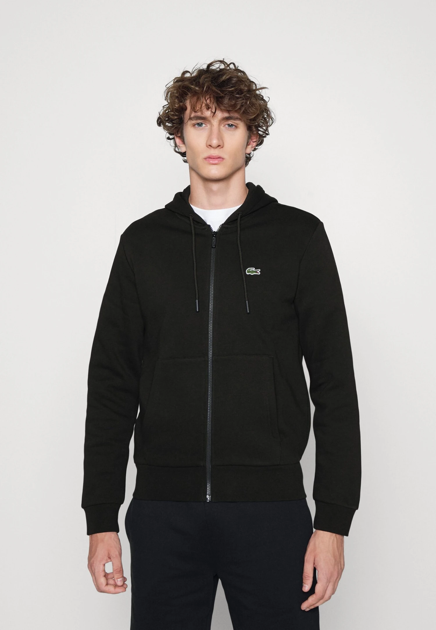 Lacoste Unisex - Sweat Zippé - Noir