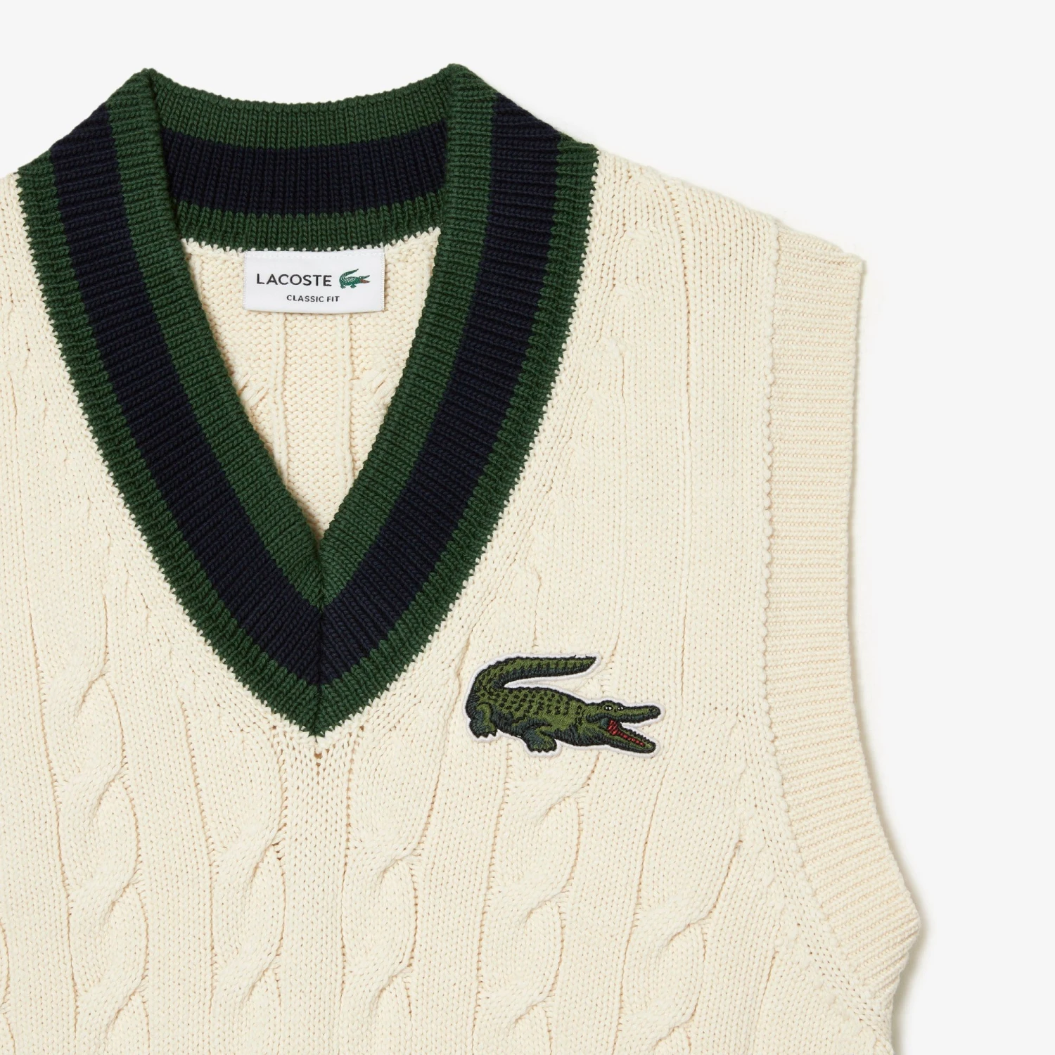 Lacoste R1T - Débardeur - White/ Green/ Light Blue – Image 2