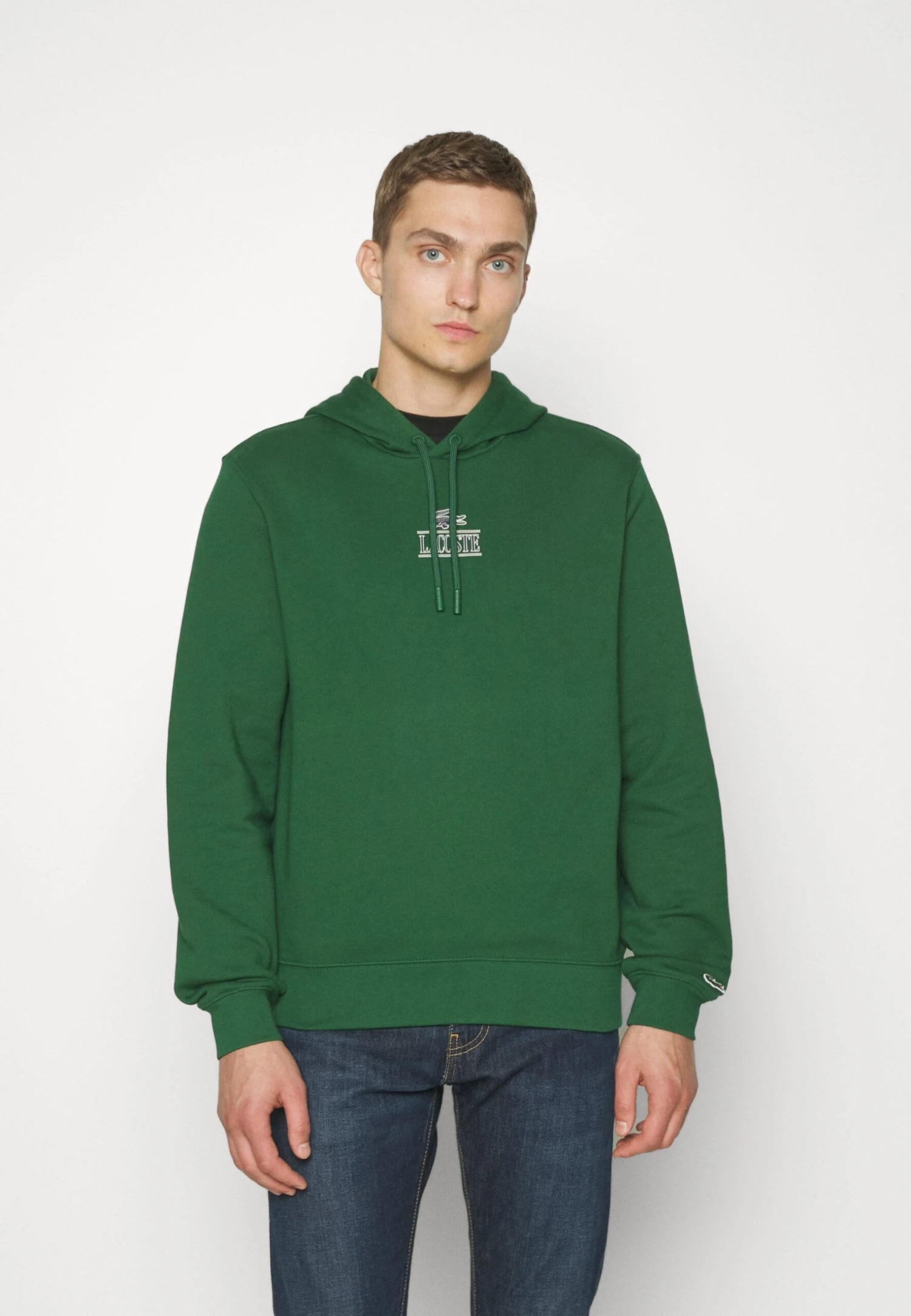 Lacoste Unisex - Sweat À Capuche - Green – Image 3