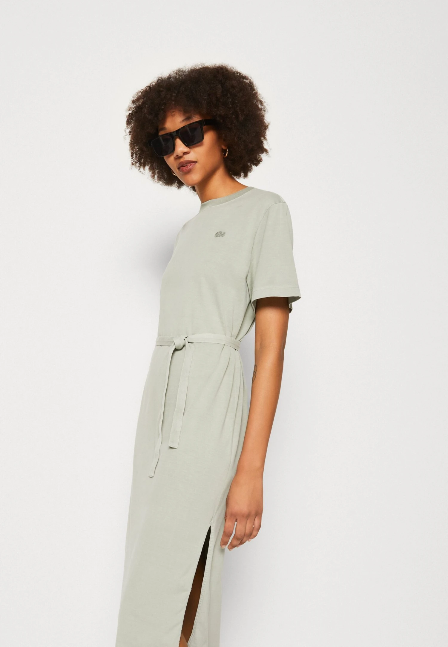 Lacoste Robe En Jersey - Eco Green – Image 4