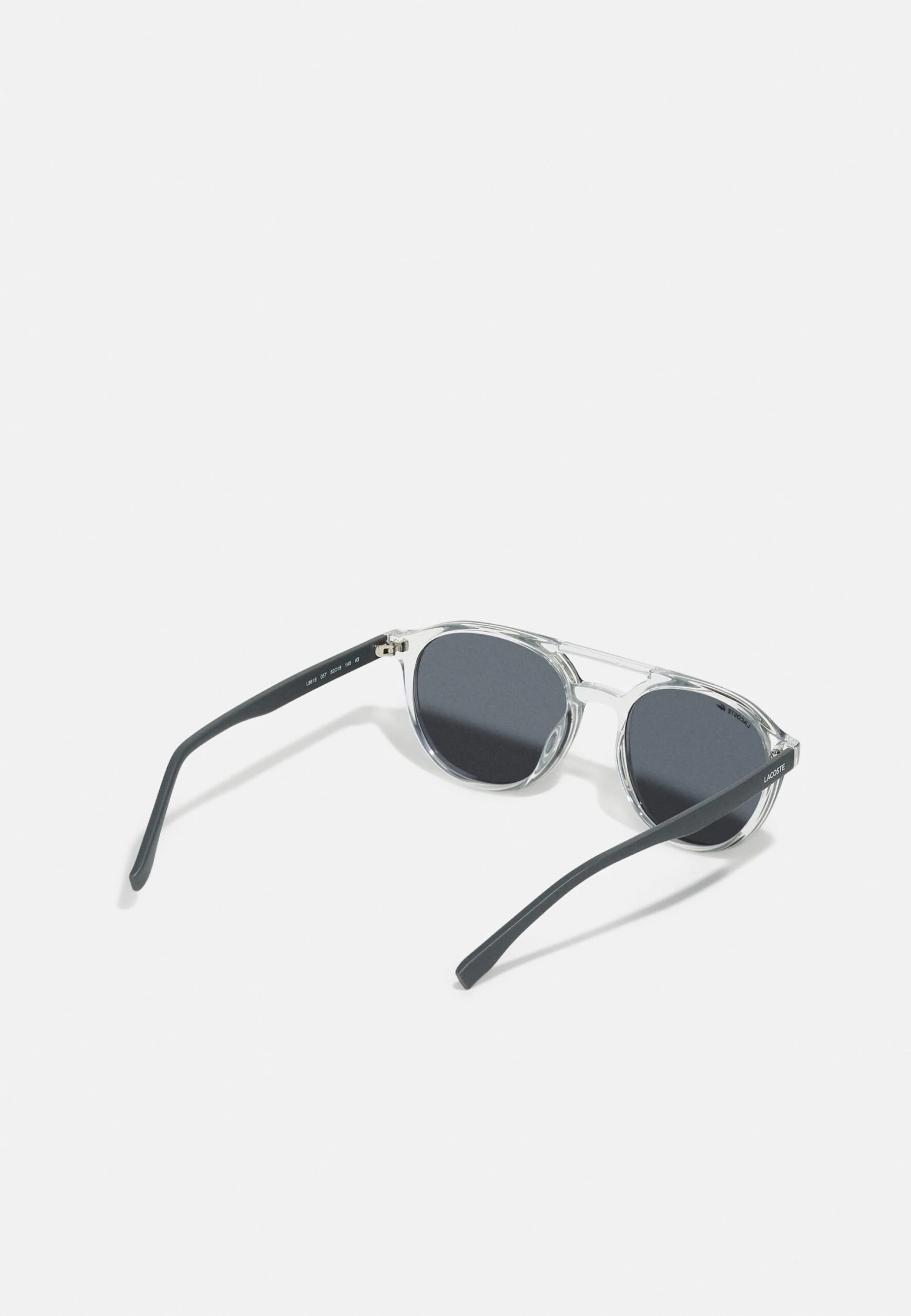 Lacoste Unisex - Lunettes De Soleil - Crystal/Grey – Image 2