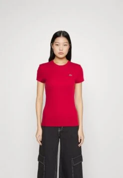 Lacoste T-Shirt Basique - Lighthouse Red