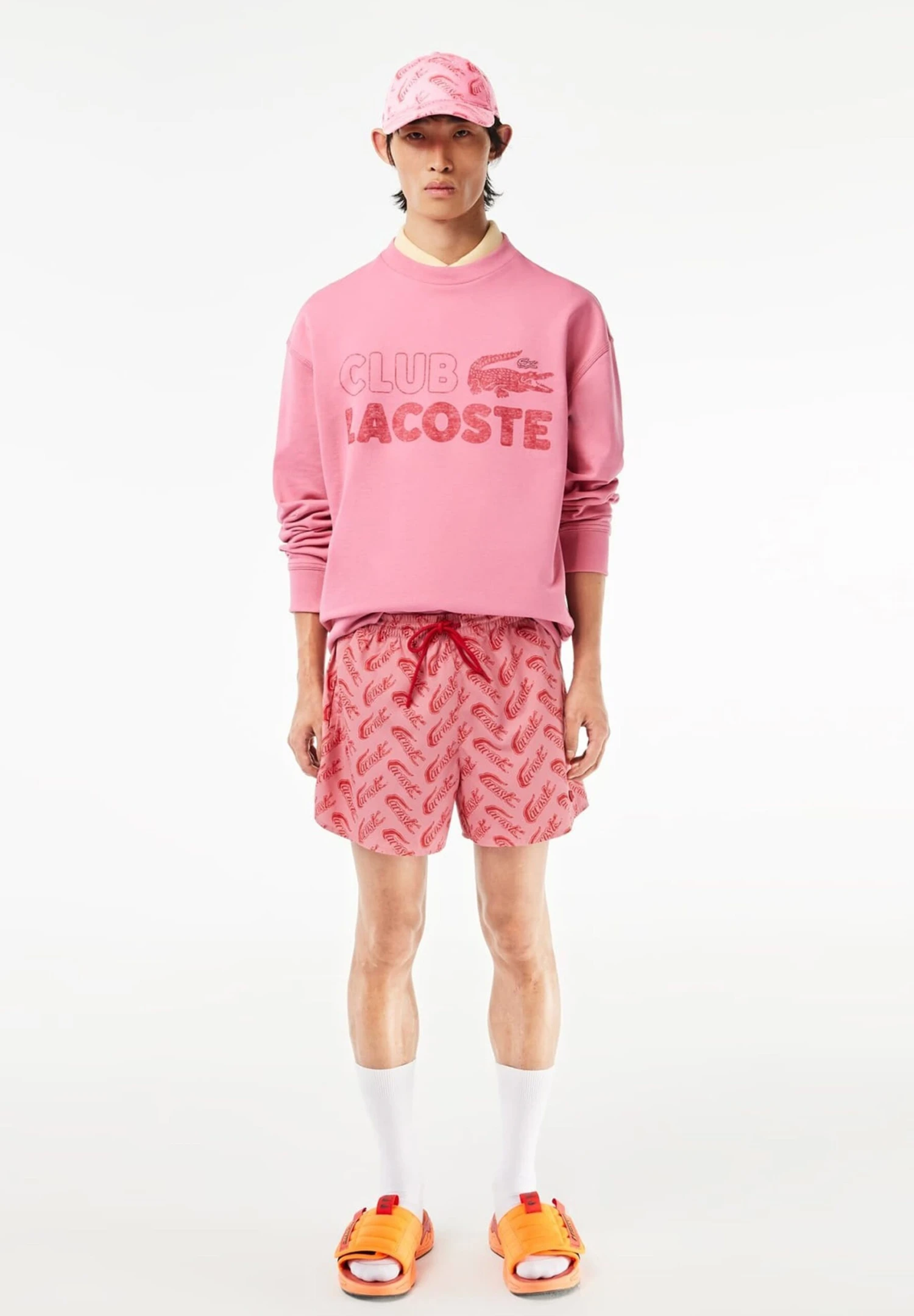 Lacoste Casquette - Rose Rouge U