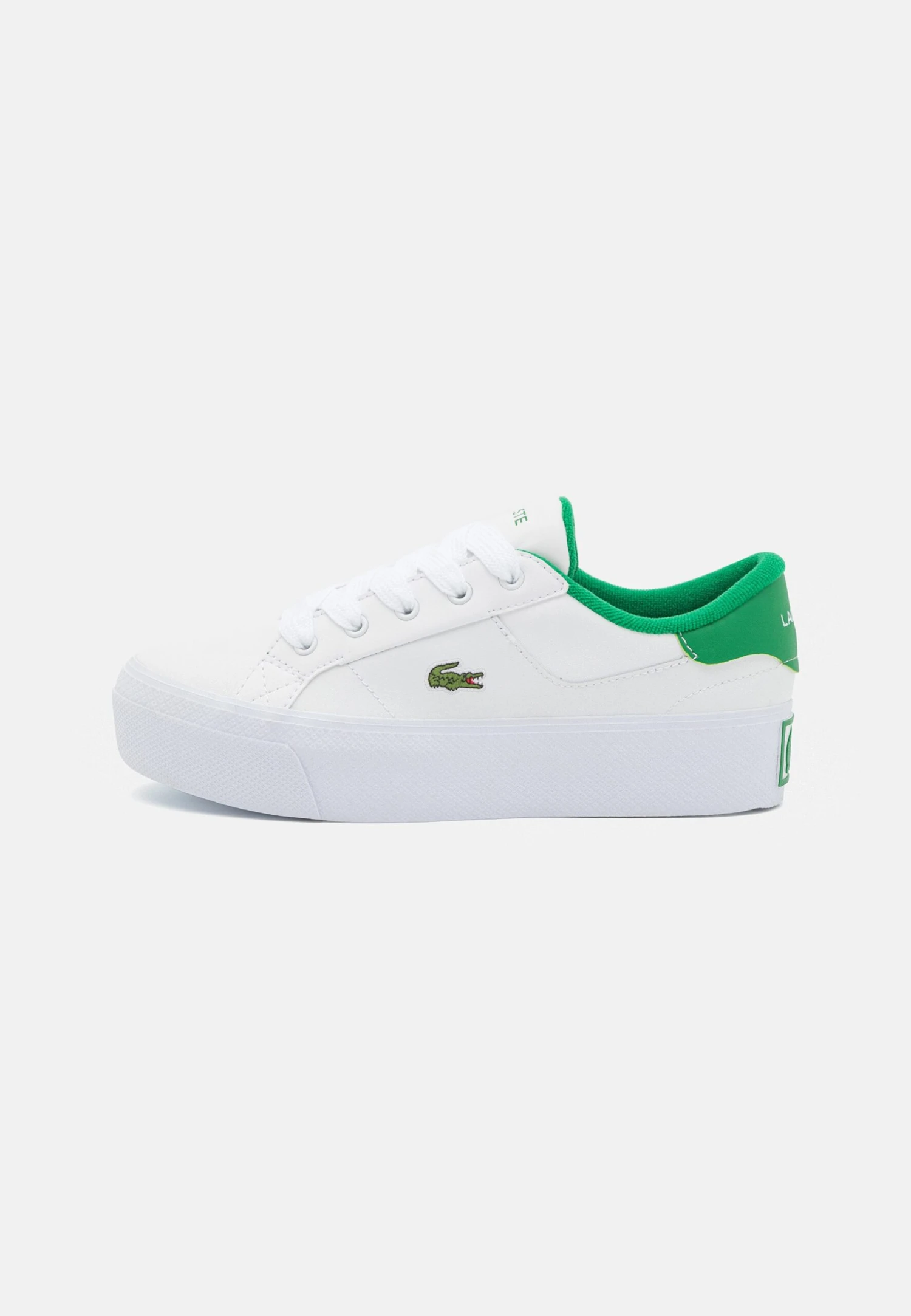 Lacoste Ziane Platform - Baskets Basses - White/Green – Image 2