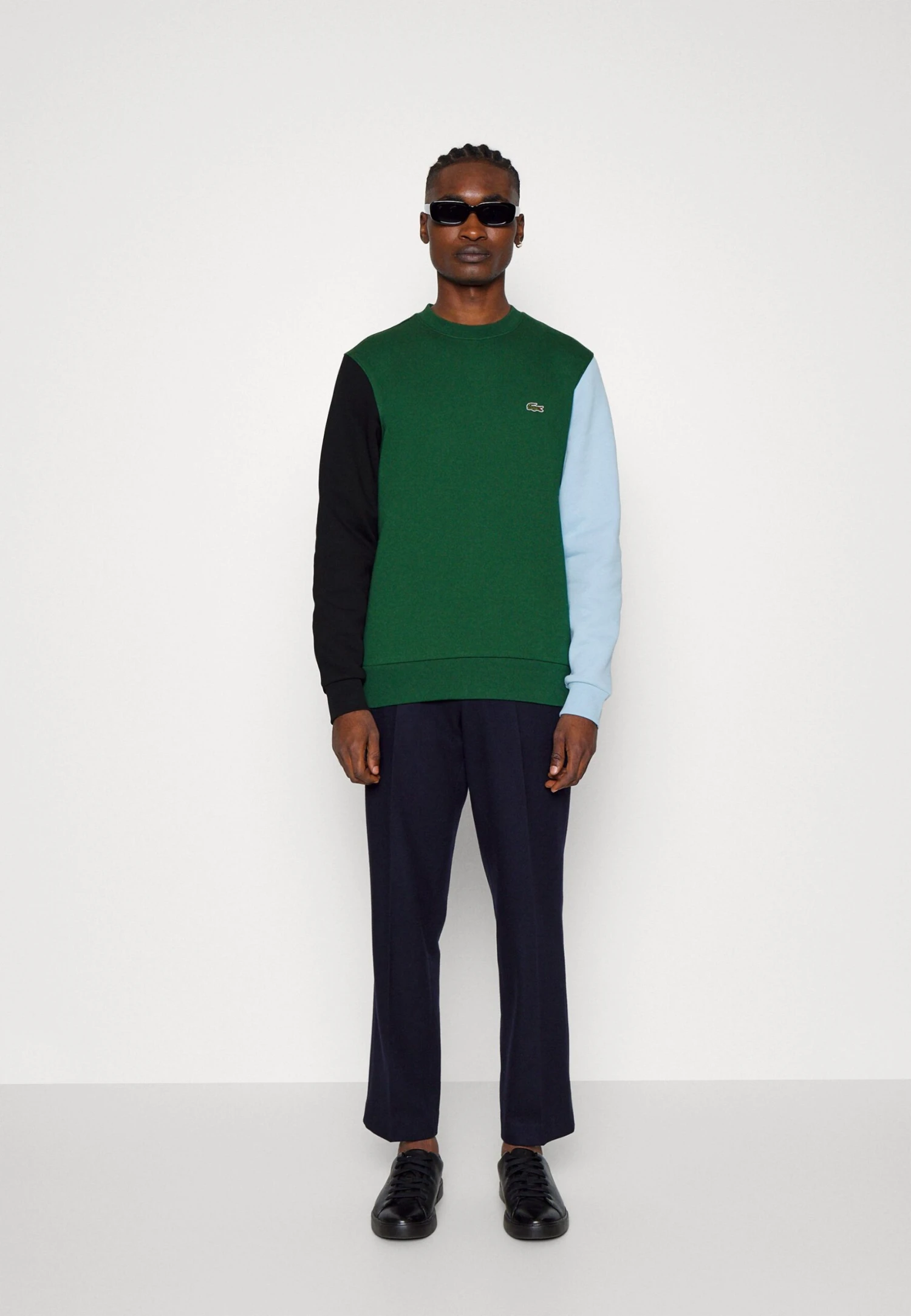 Lacoste Unisex - Sweatshirt - Vert/Noir/Bleu – Image 2