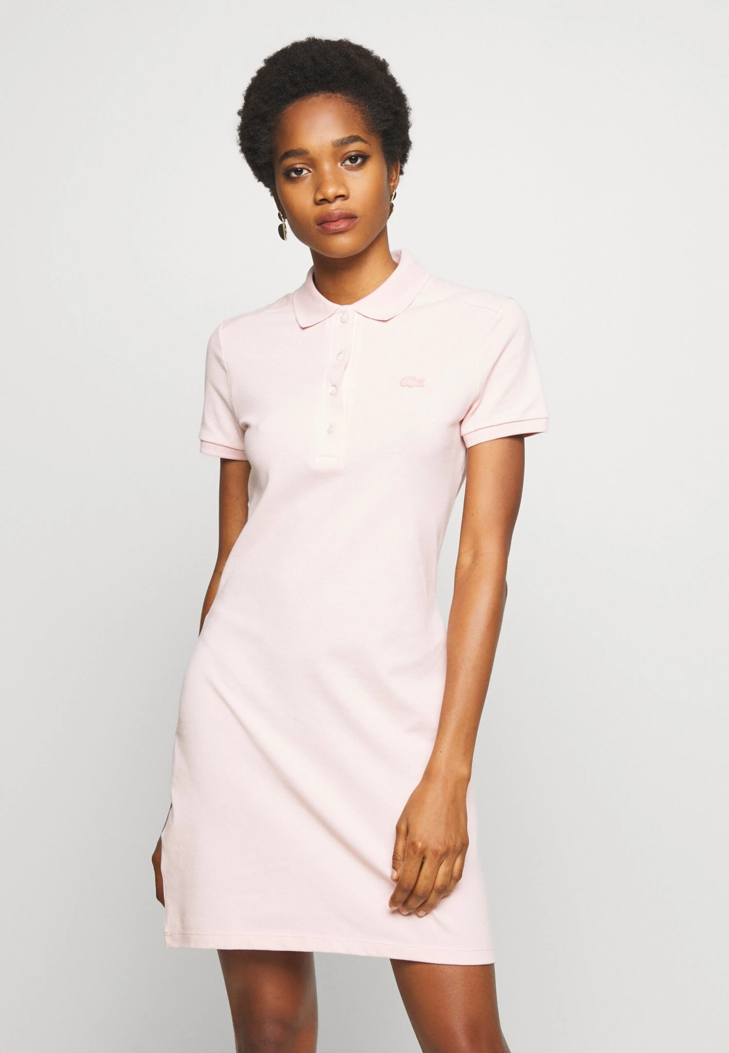 Lacoste Robe En Jersey - Nidus