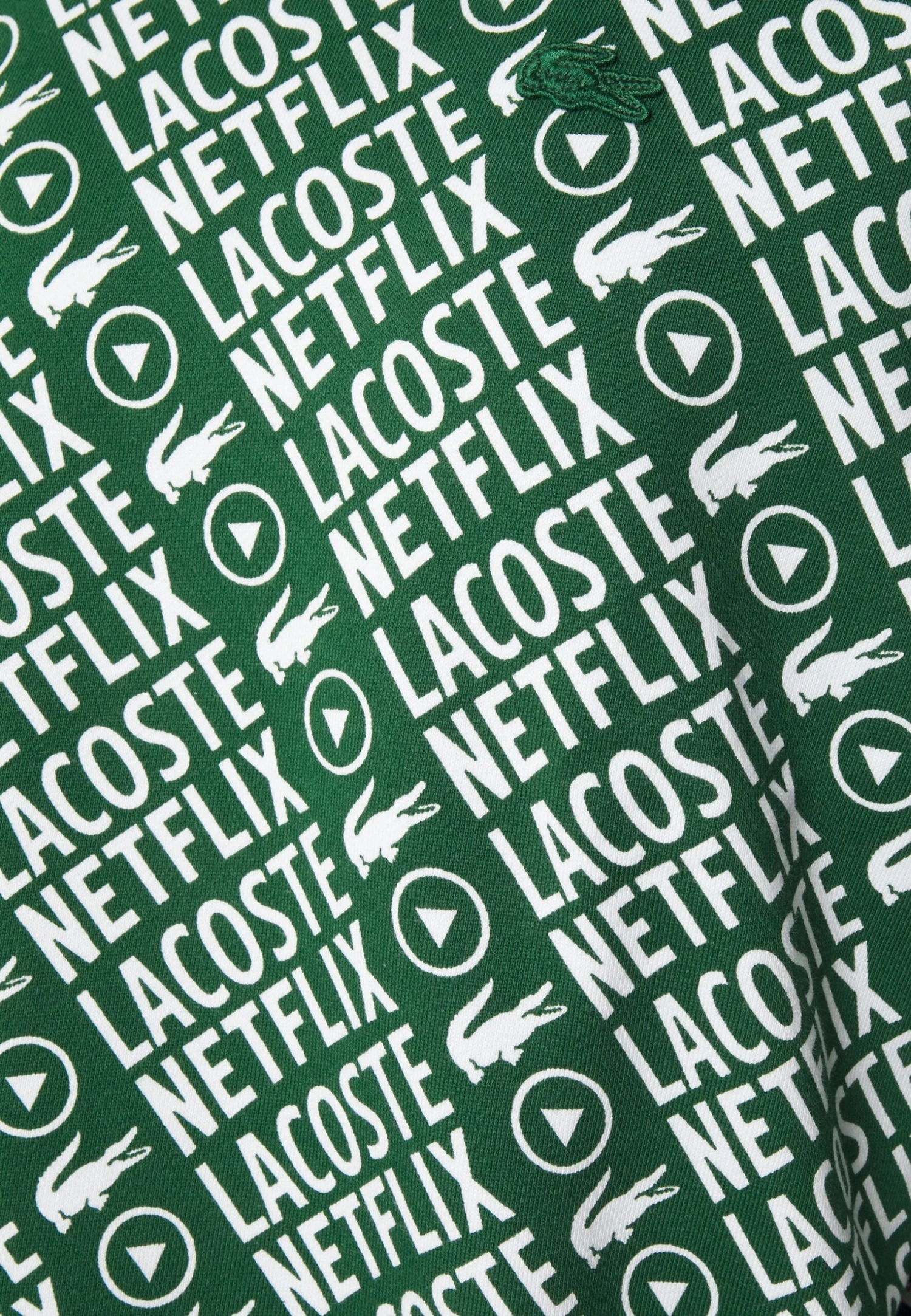 Lacoste X Netflix - Sweat À Capuche - Green/White – Image 5