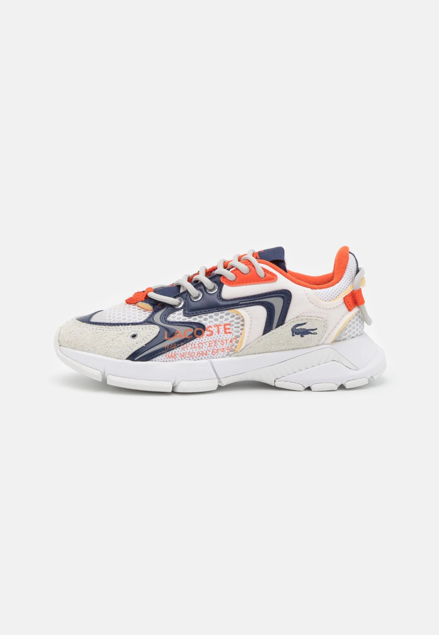 Lacoste Baskets Basses - White/Orange – Image 2