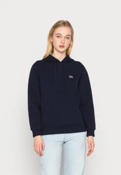 Lacoste Sweat À Capuche - Marine