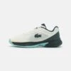 Lacoste Sport Tech Point - Chaussures De Tennis Pour Terre-Battueerre Battue - Off White/Dark Green