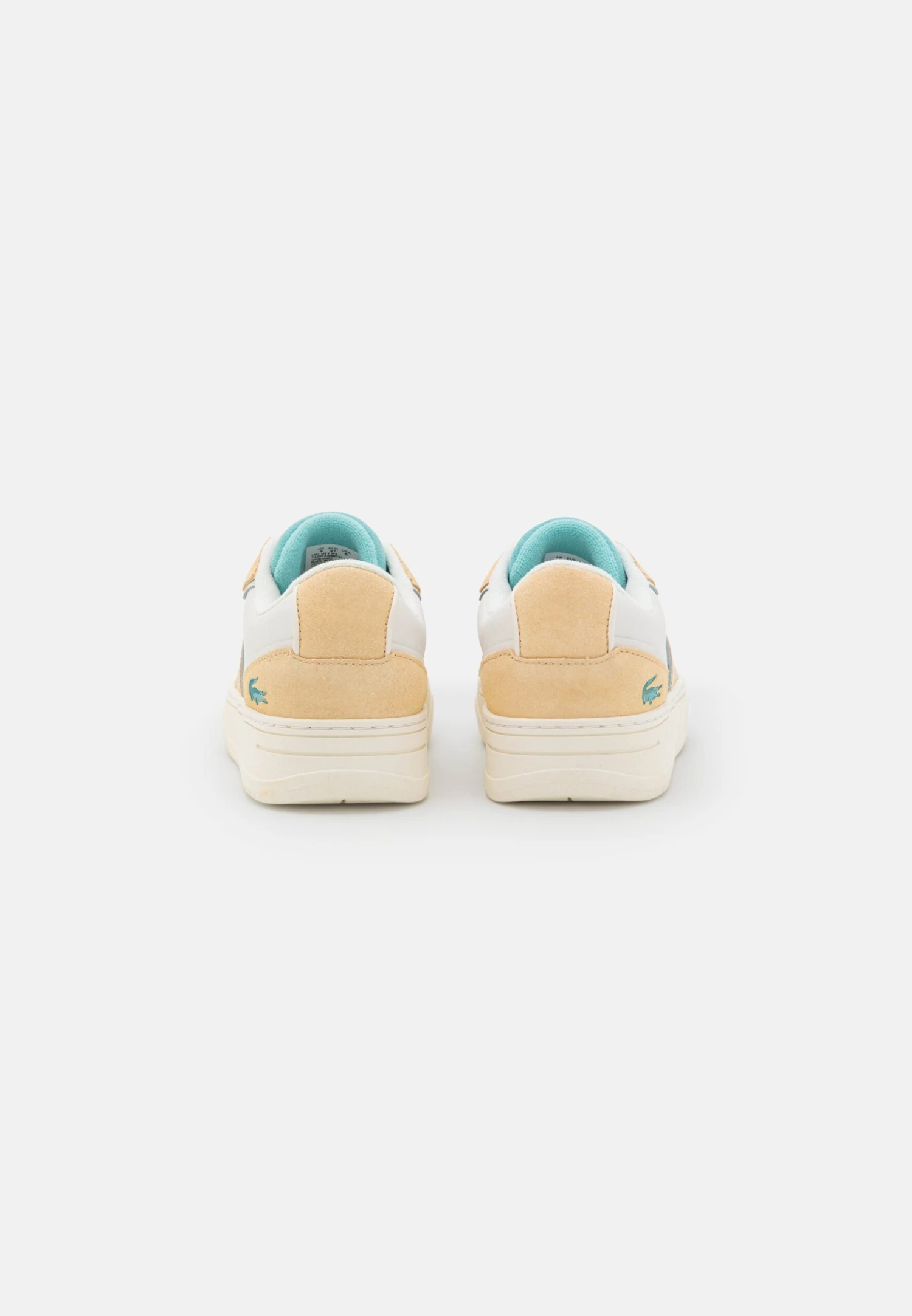 Lacoste Baskets Basses - Yellow/Off White – Image 4