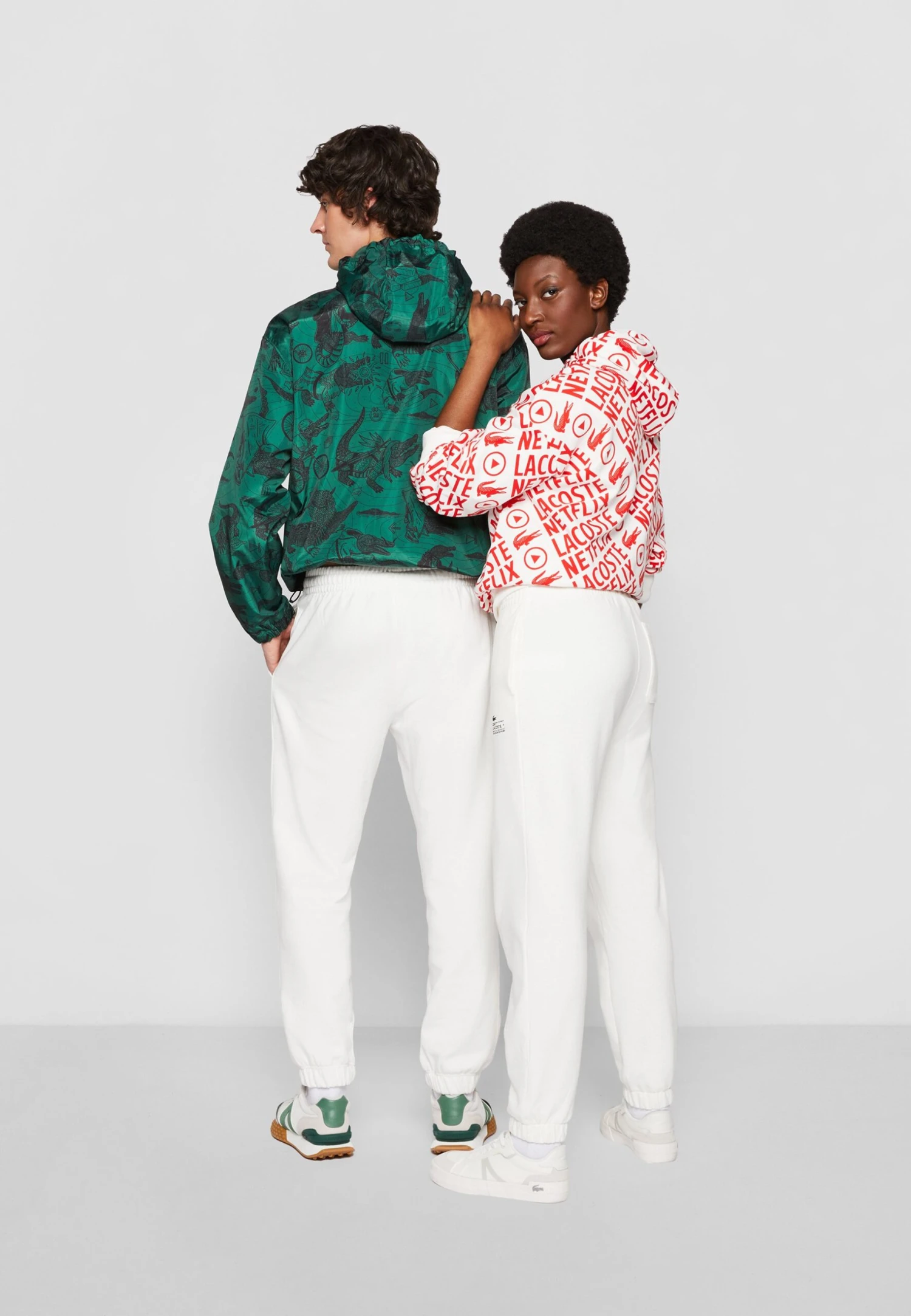 Lacoste X Netflix - Pantalon De Survêtement - Flour – Image 4