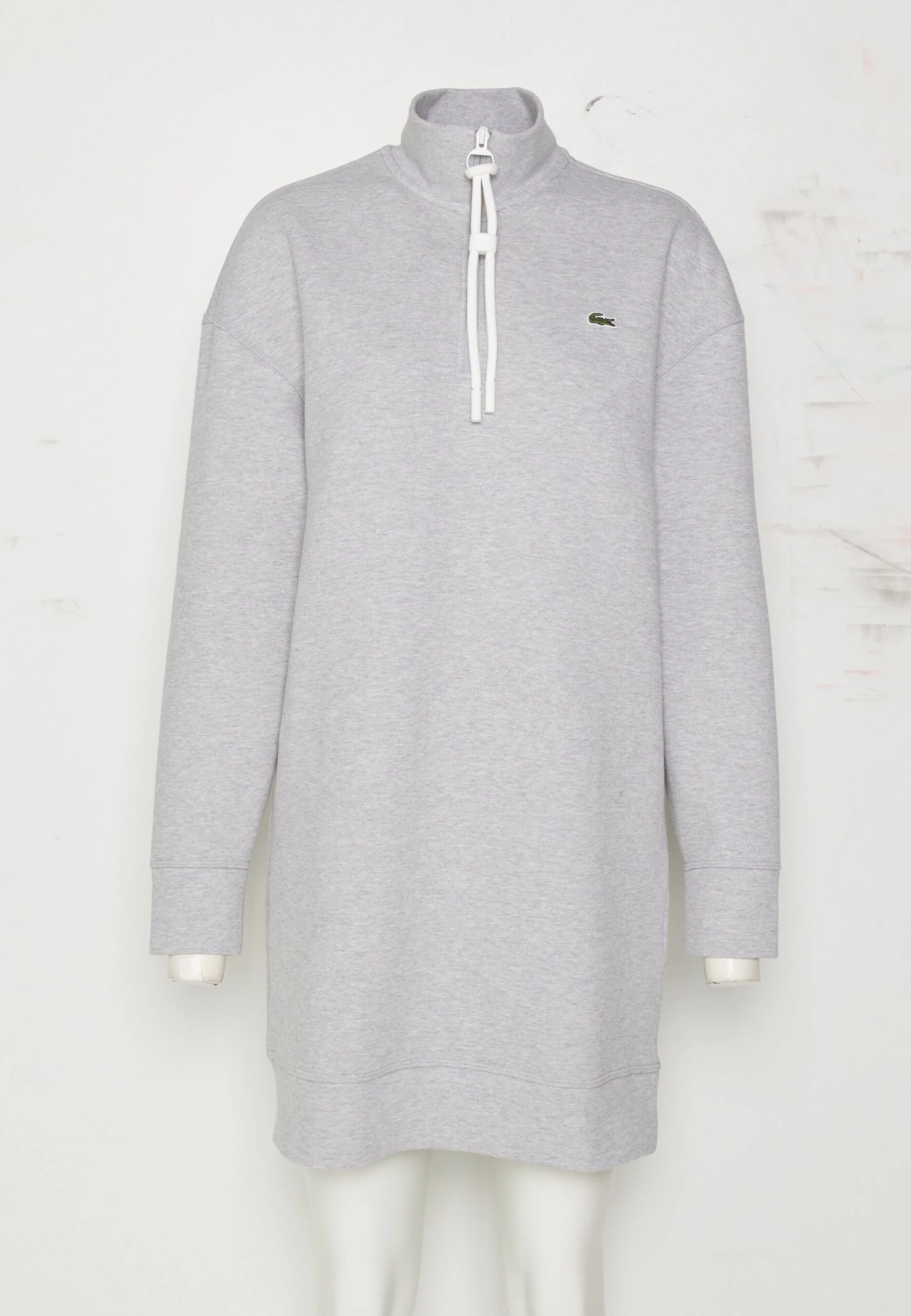 Lacoste Robe De Jour - Mottled Light Grey – Image 9