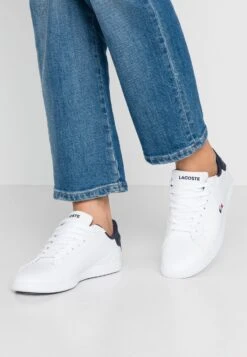 Lacoste Graduate - Baskets Basses - White/Navy/Red