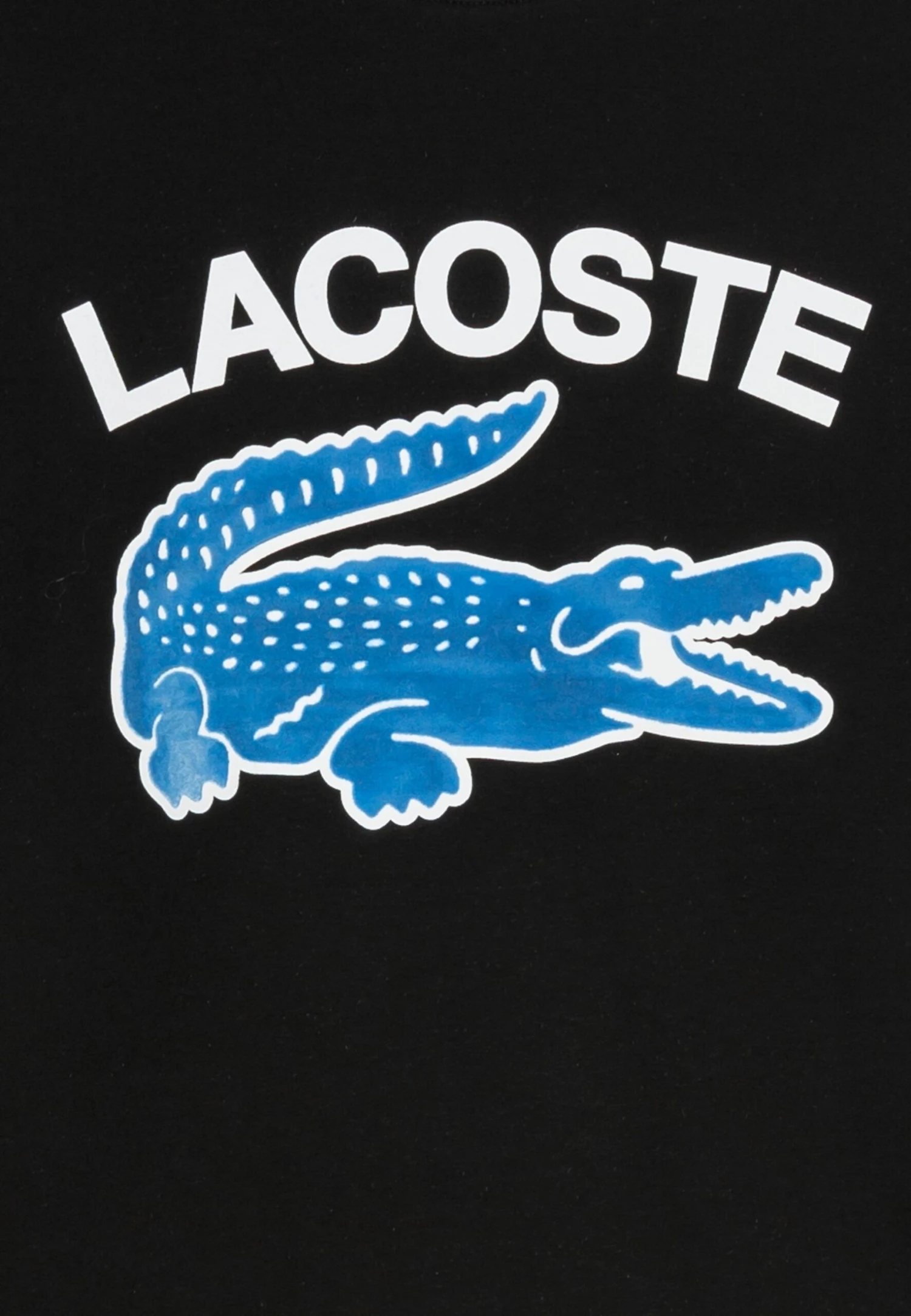 Lacoste T-Shirt Imprimé - Noir – Image 3