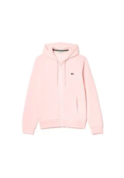 Lacoste Unisex - Sweat Zippé - Rose Pale