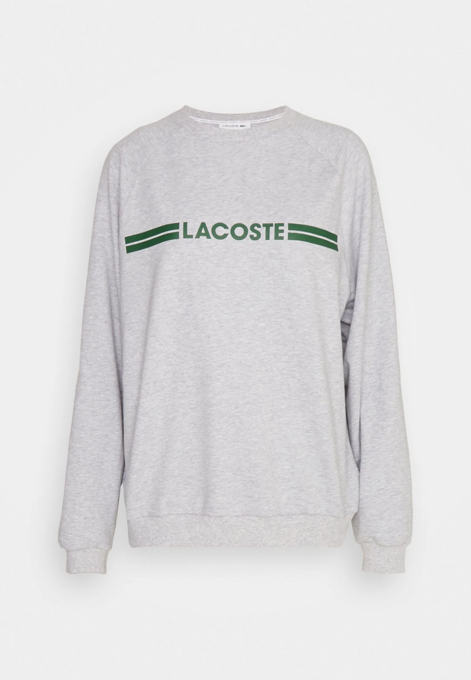 Lacoste Haut De Pyjama - Silver Chine/Green – Image 4