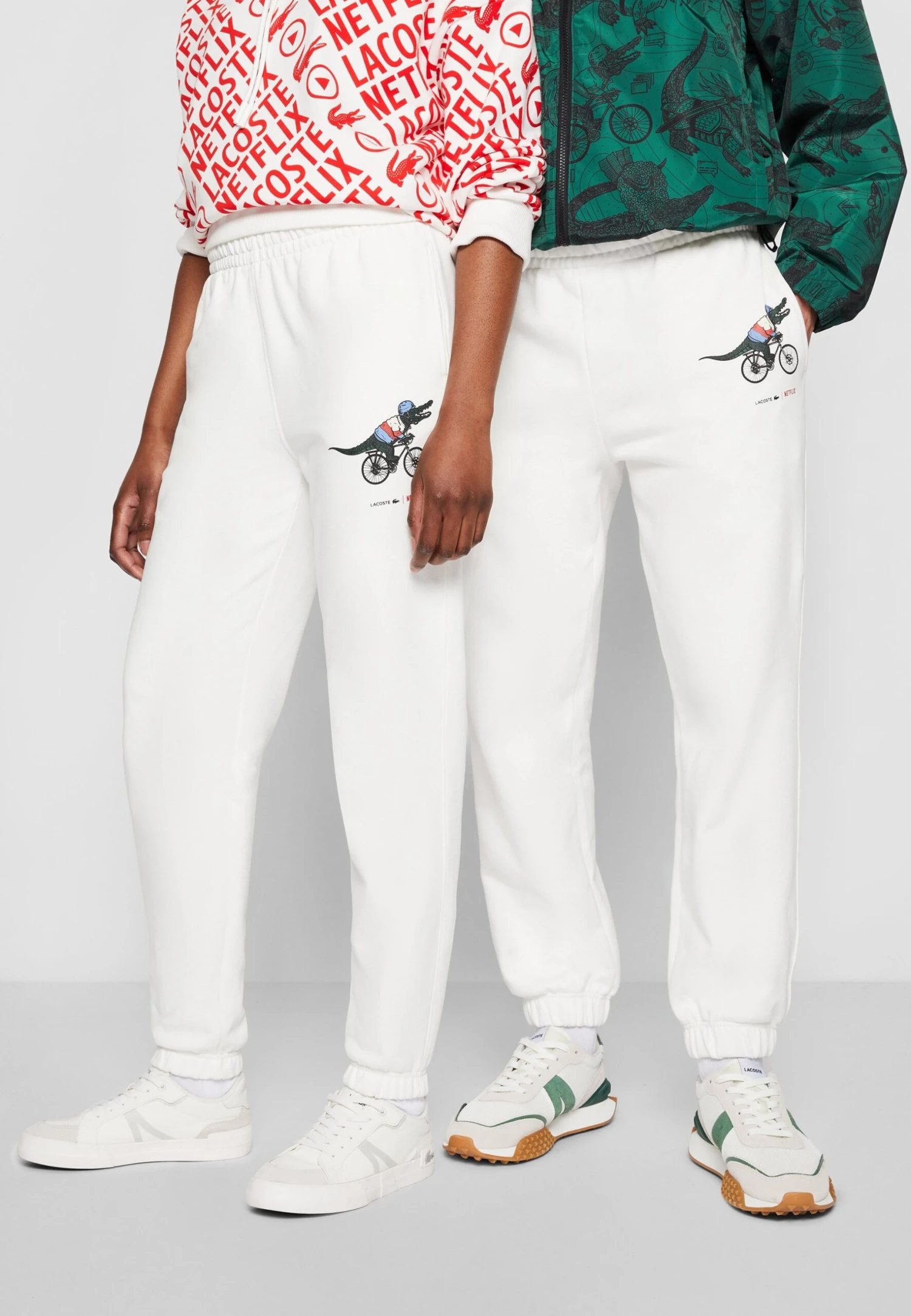 Lacoste X Netflix - Pantalon De Survêtement - Flour – Image 3
