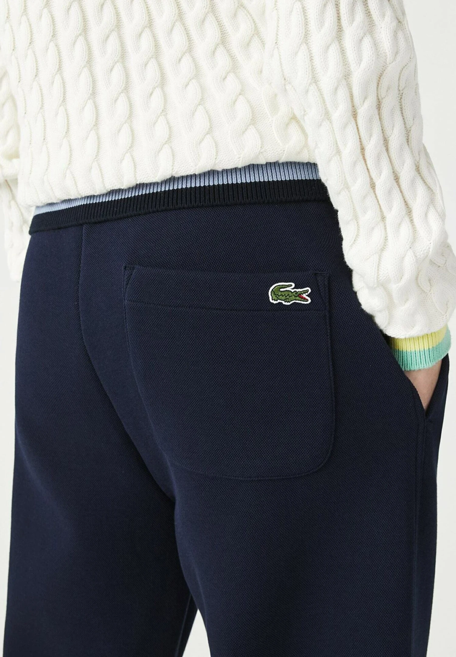 Lacoste Pantalon De SurvĂȘtement - Bleu Marine â Image 5
