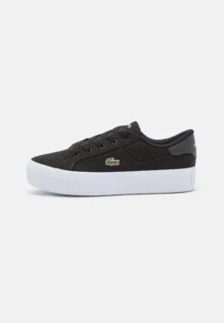 Lacoste Ziane Platform - Baskets Basses - Black/White