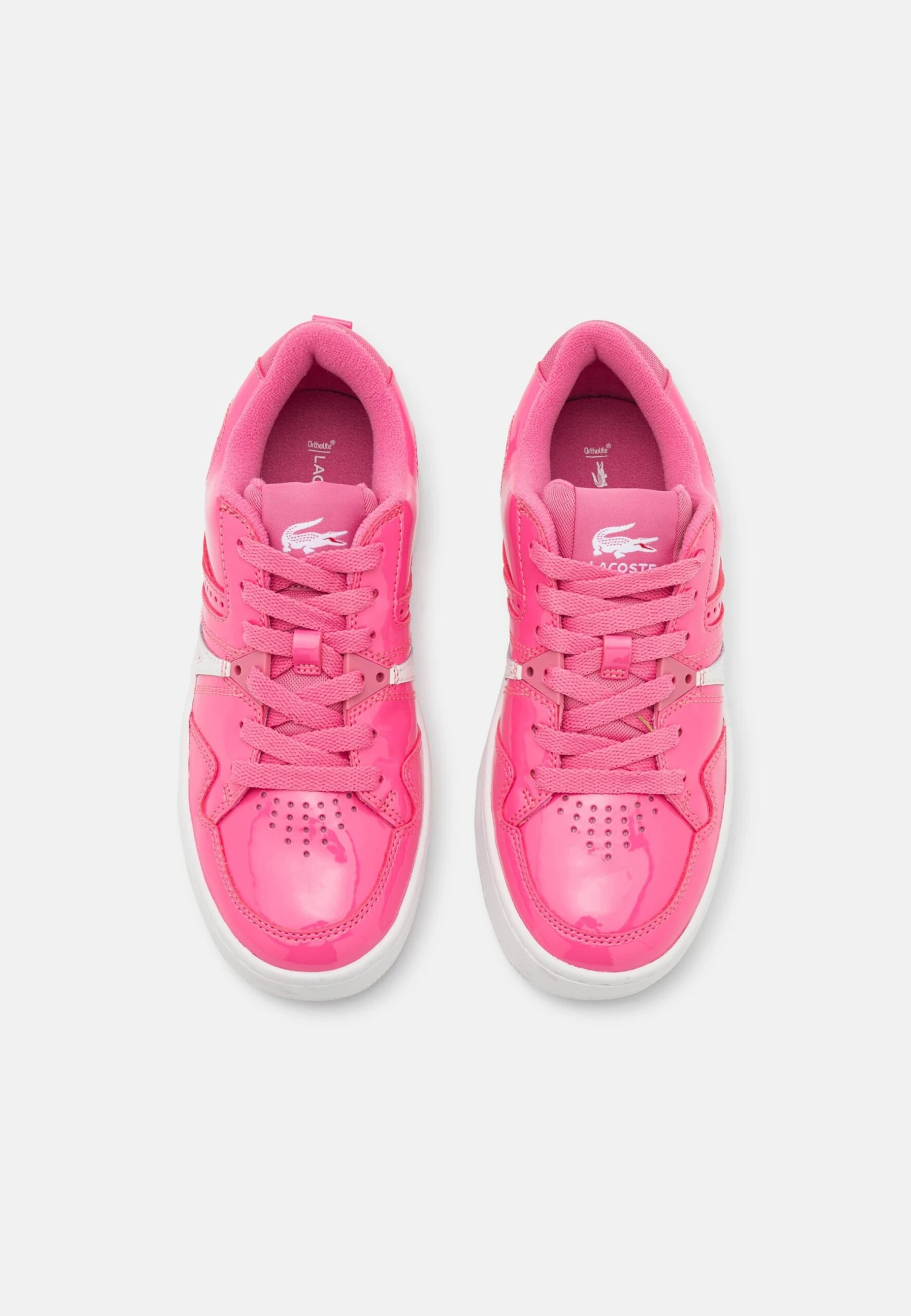 Lacoste Baskets Basses - Pink/White – Image 6