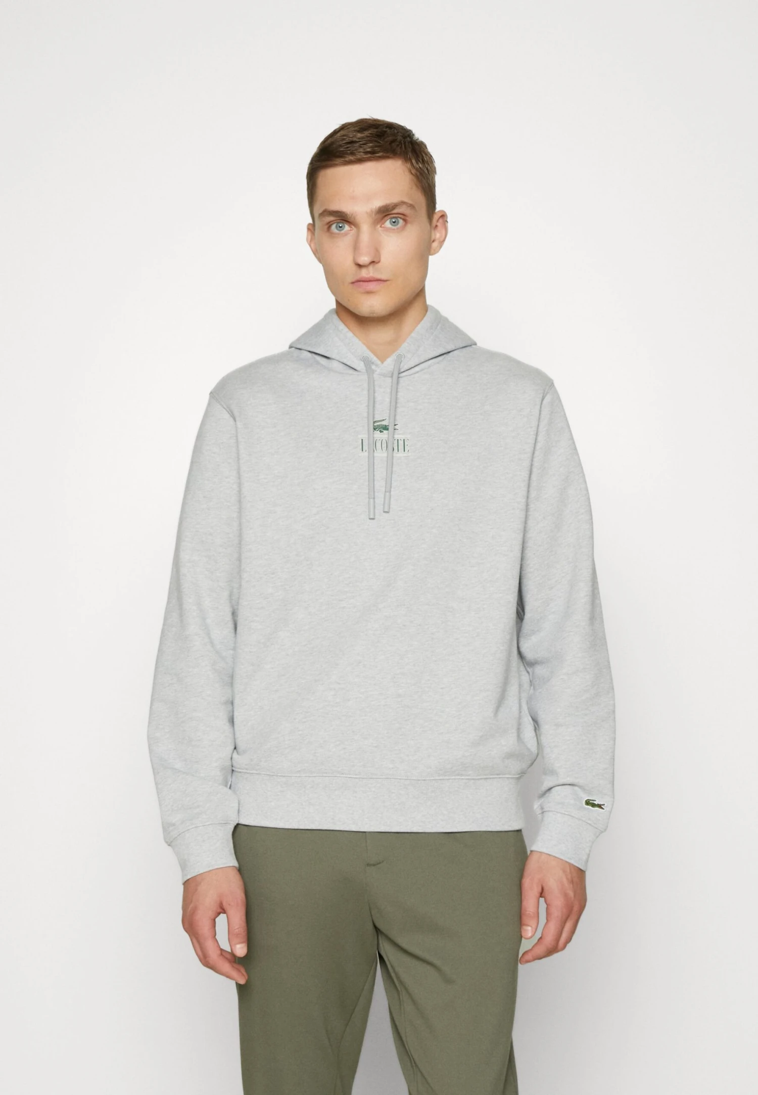 Lacoste Unisex - Sweat À Capuche - Silver Chine – Image 3