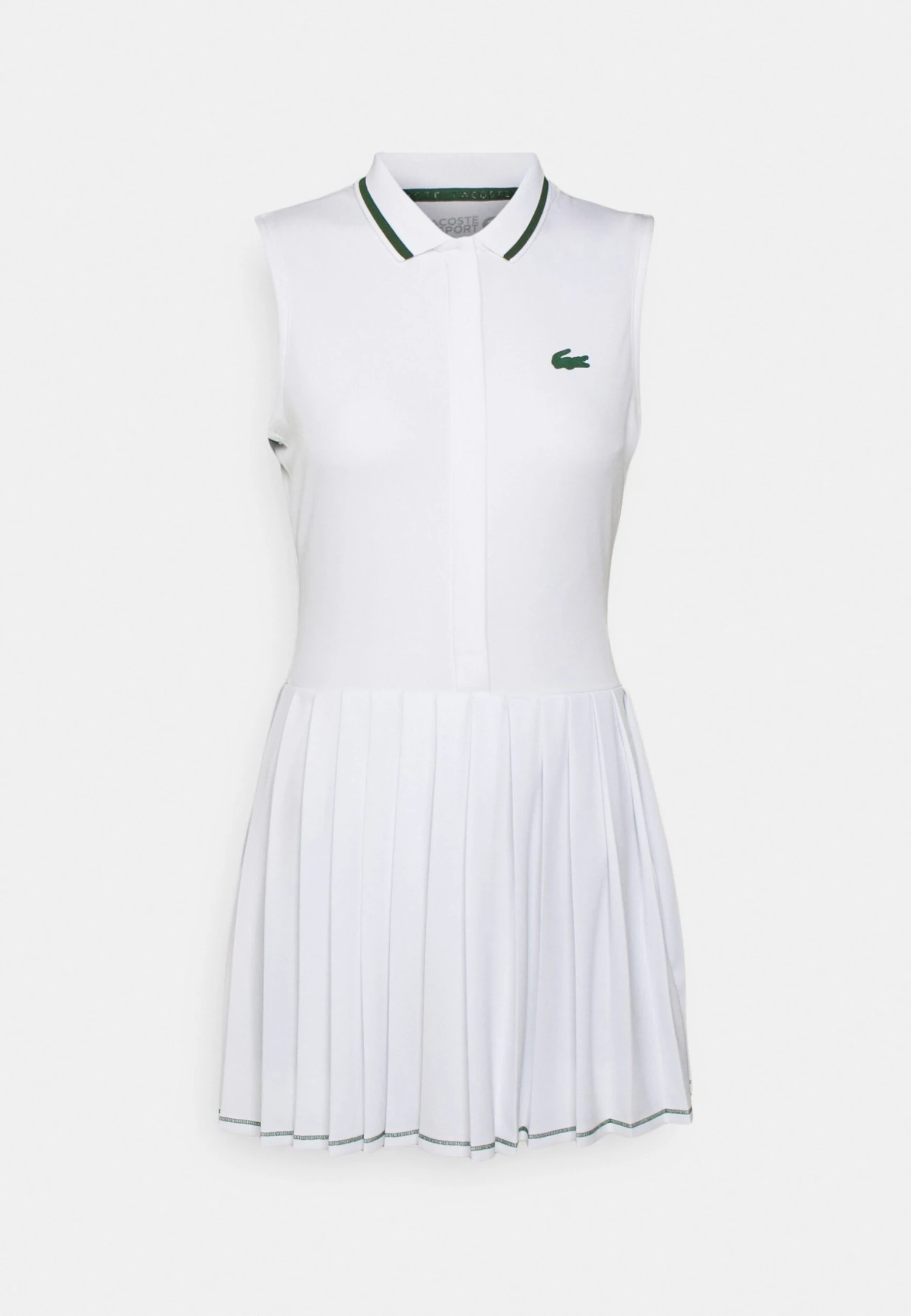 Lacoste Sport Tennis Dress Tour - Robe De Sport - White/Green – Image 5