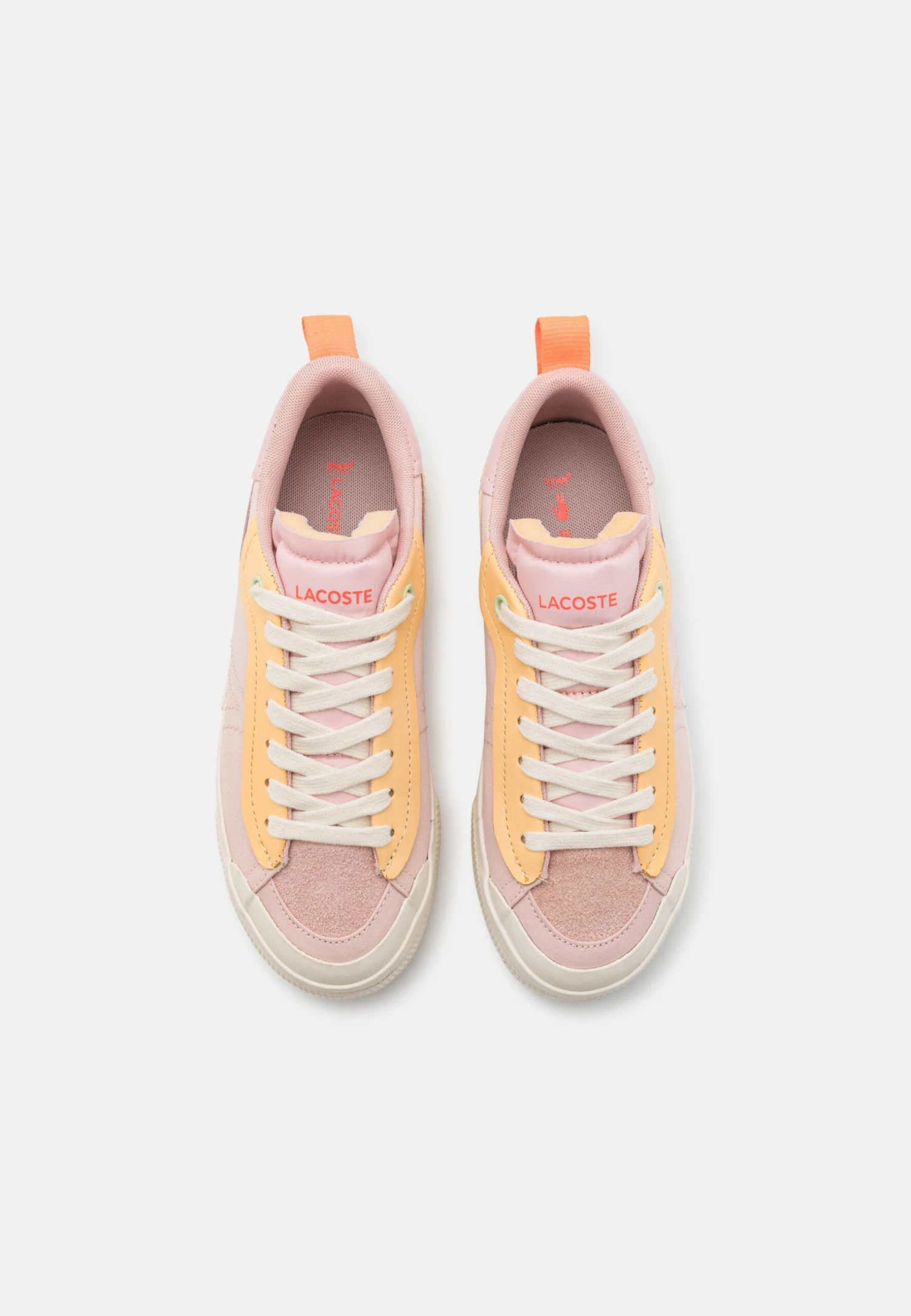 Lacoste Platform - Baskets Basses - Lightt Pink/Light Yellow – Image 6