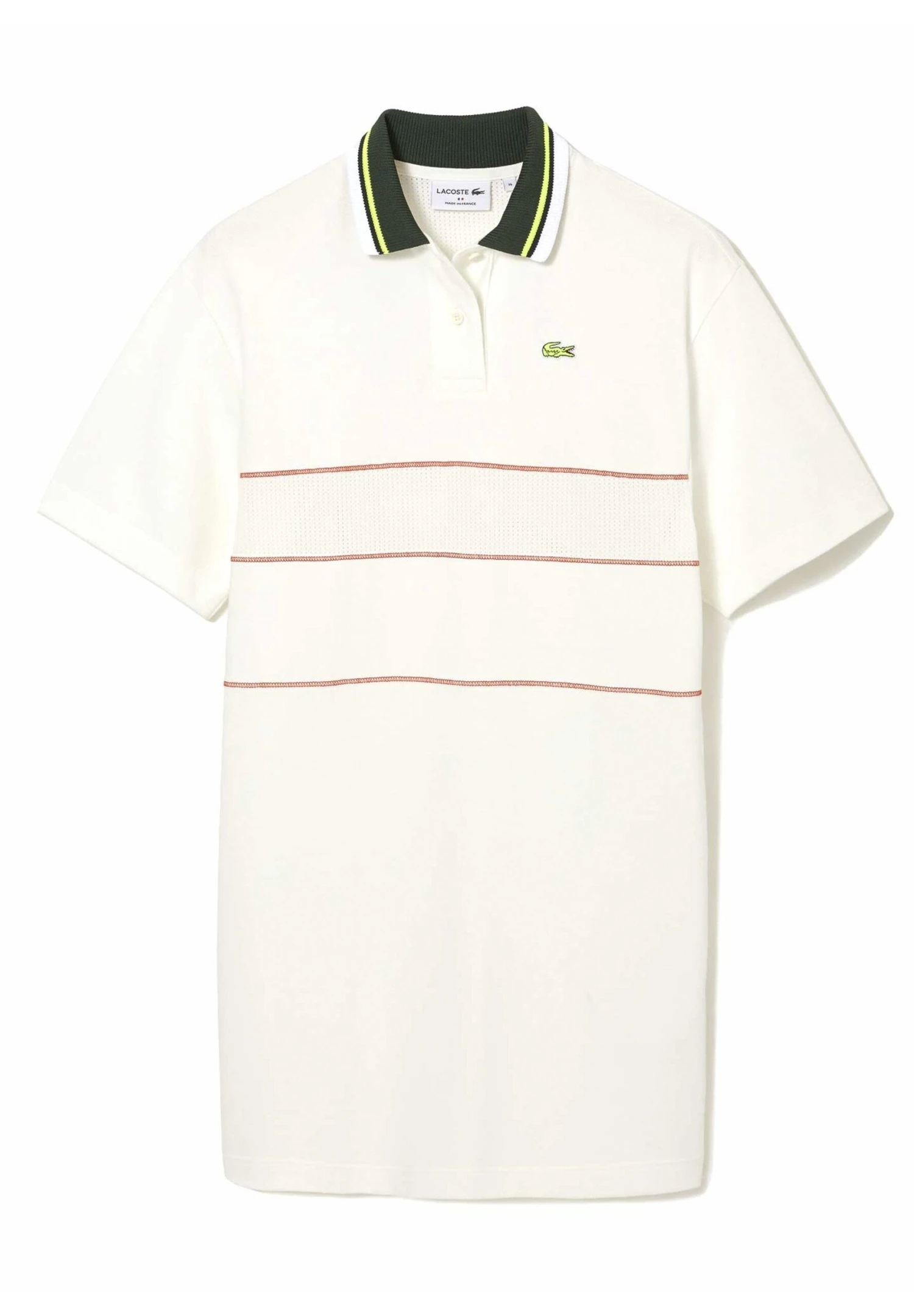Lacoste Robe De Jour - Blanc