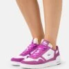 Lacoste T-Clip - Baskets Basses - White/Purple