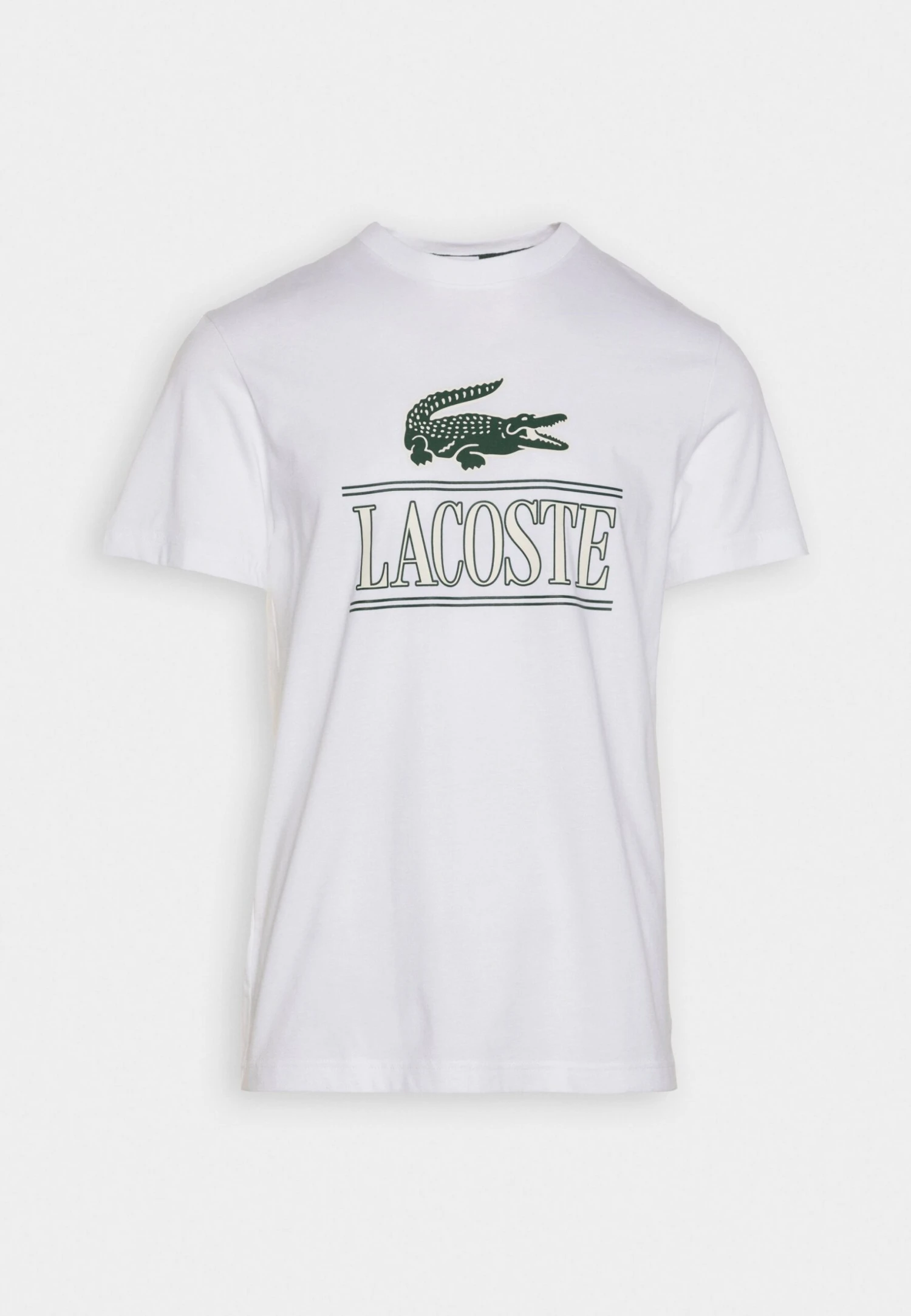 Lacoste Unisex - T-Shirt Imprimé - White – Image 4