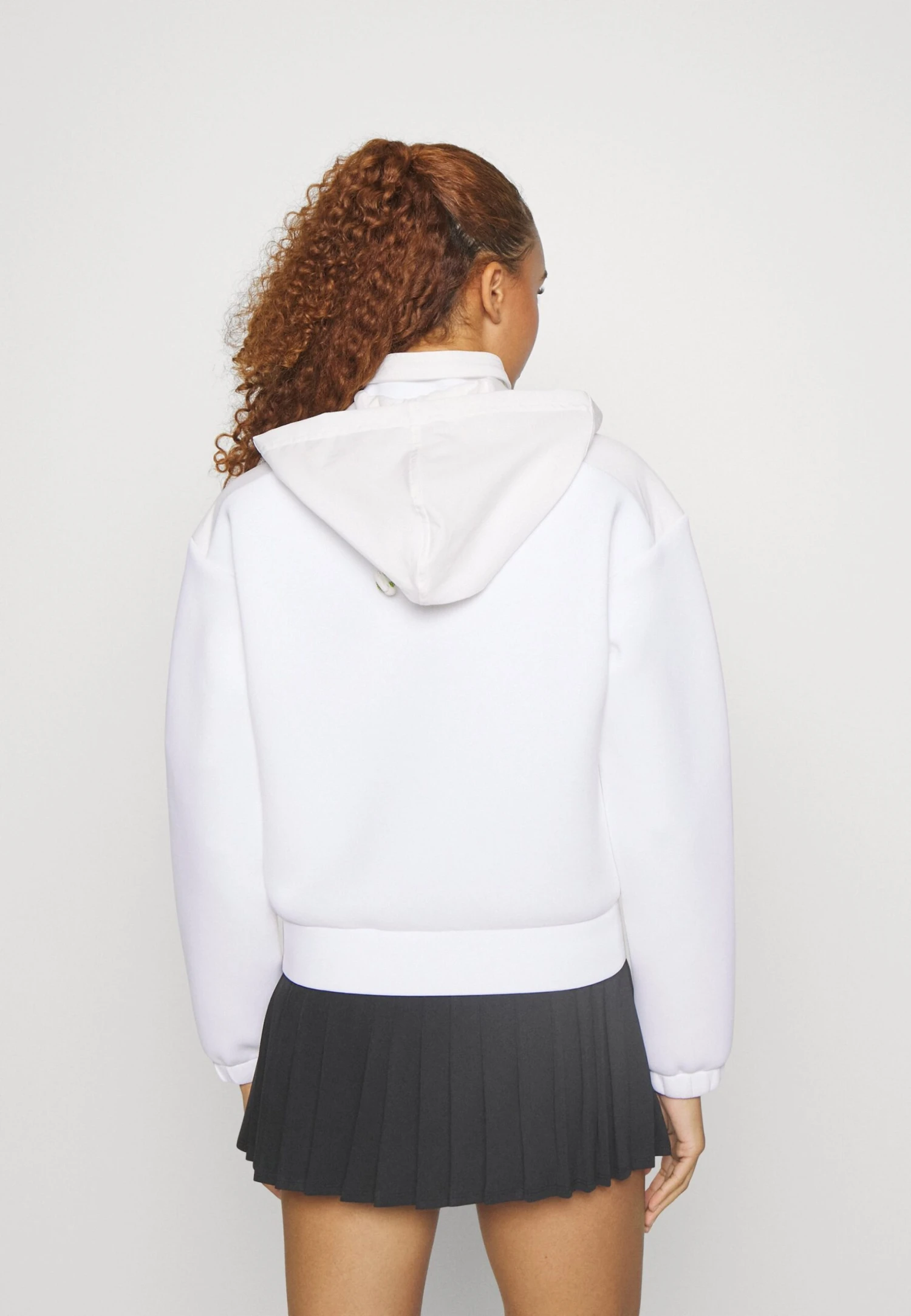 Lacoste Sport Cropped Jacket Active - Sweat Zippé - Flour – Image 3