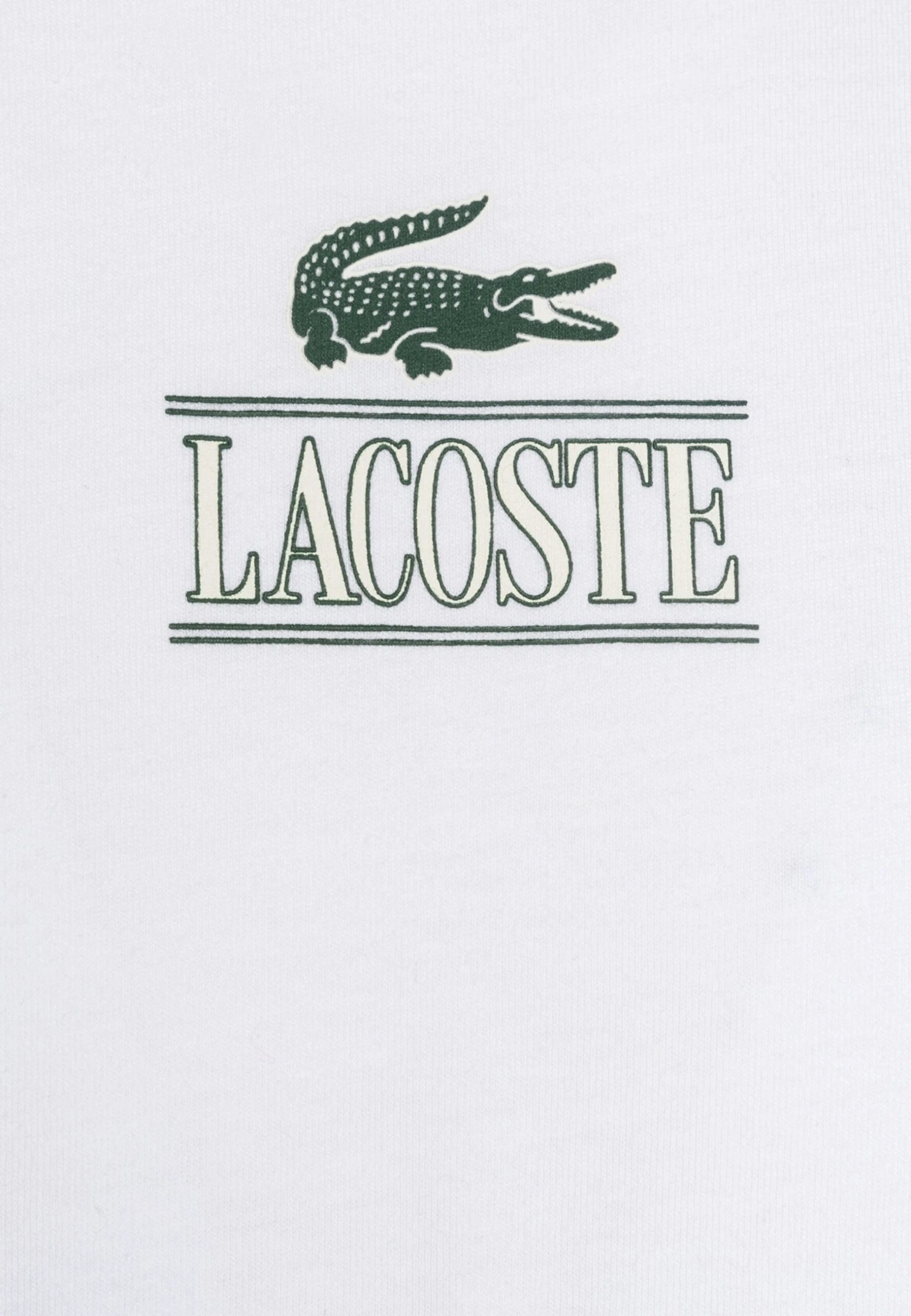 Lacoste Unisex - T-Shirt Imprimé - White – Image 6
