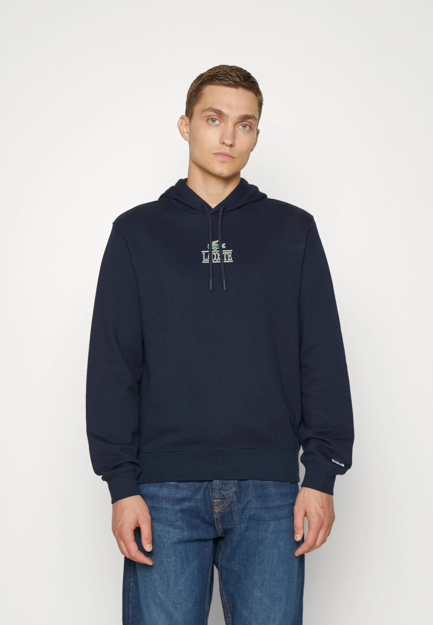 Lacoste Unisex - Sweat À Capuche - Navy Blue – Image 3