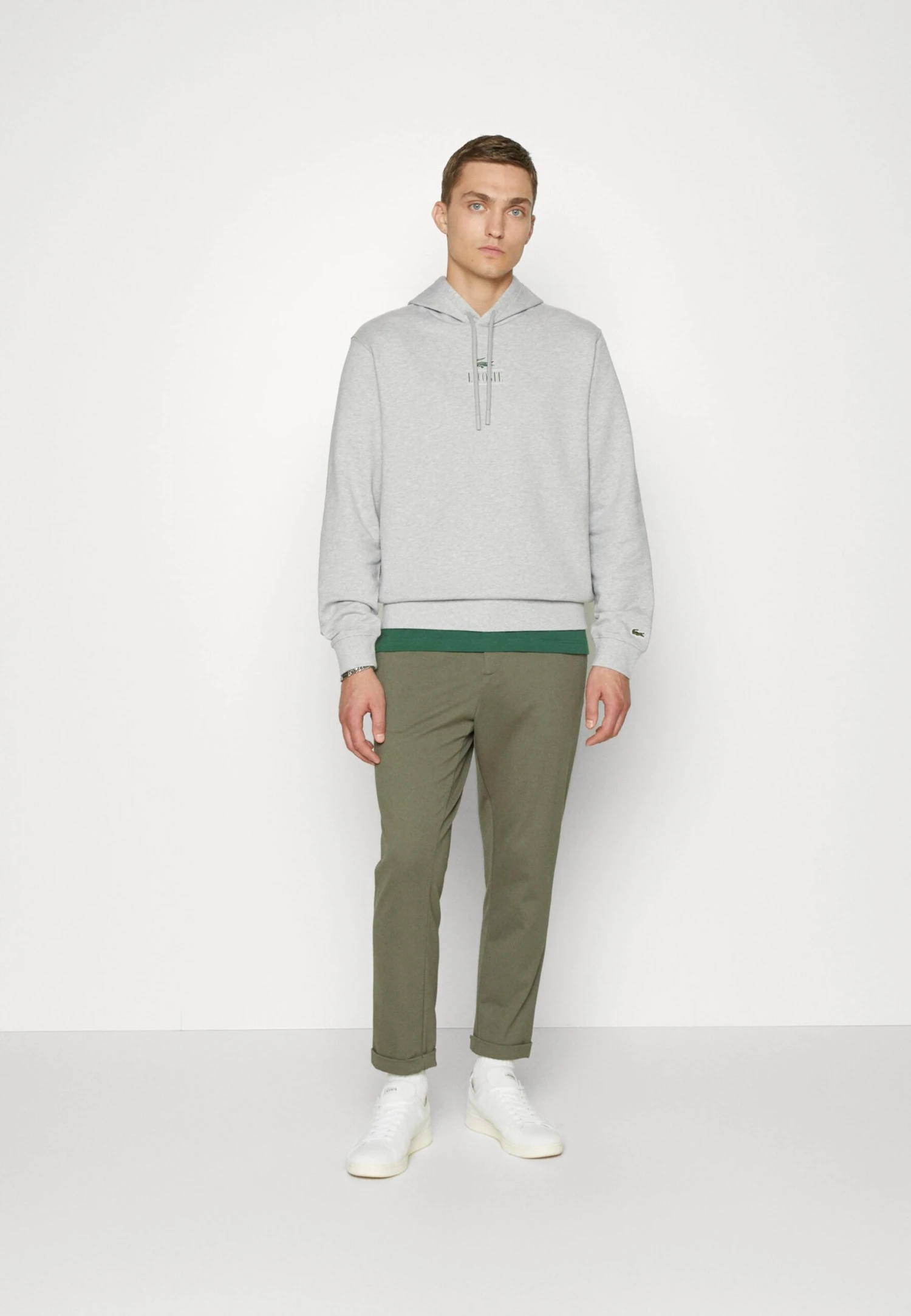 Lacoste Unisex - Sweat À Capuche - Silver Chine – Image 5