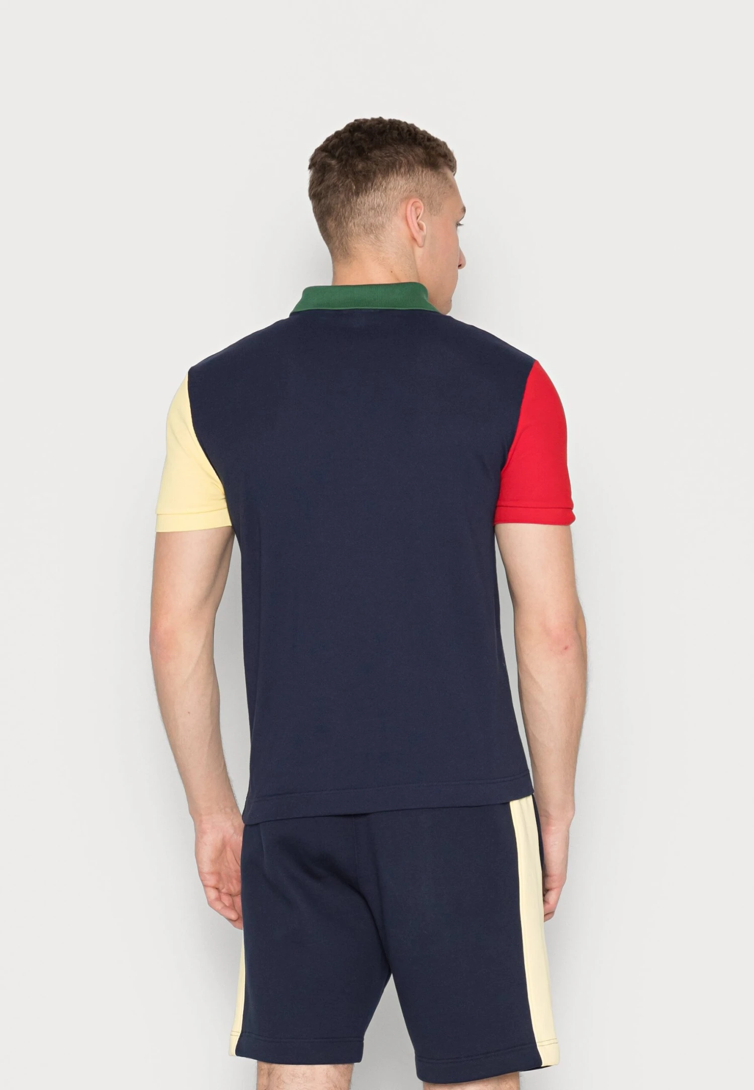 Lacoste Unisex - Polo - Marine/Rouge/Jaune/Vert – Image 3