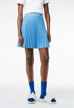 Lacoste Jupe Plissée - Bleu